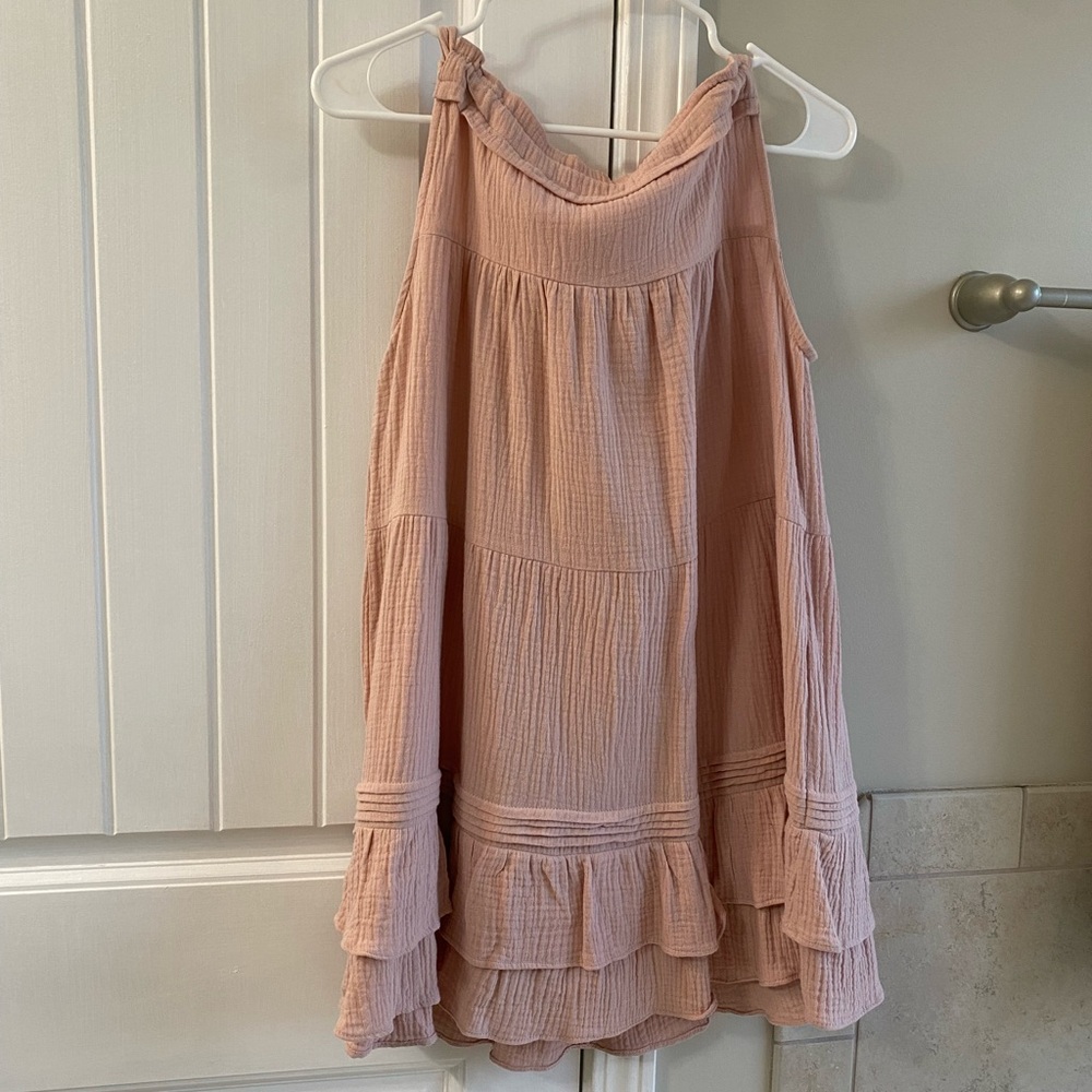 Blush mini dress 💕